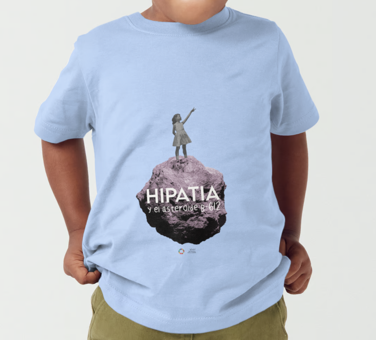 CAMISETA CHICO HIPATIA Y ASTEROIDE