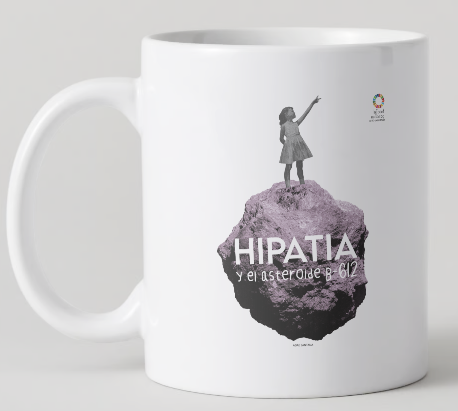 TAZA HIPATIA Y EL ASEROIDE